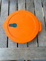 Assiette Tupperware crystal wave orange comme neuf, Ophalen of Verzenden, Zo goed als nieuw
