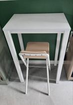 Petite table mange debout + Tabouret, Huis en Inrichting, Tafels | Statafels, Ophalen, Zo goed als nieuw