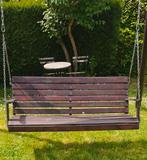 tuin schommelbank, Ophalen, Gebruikt, Hout, Schommelbank