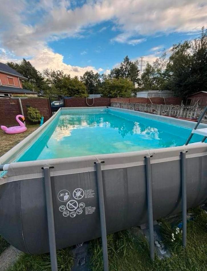 Intex grote zwembad met alle toebehoren erbij winterprijs, Tuin en Terras, Zwembaden, Zo goed als nieuw, Ophalen of Verzenden