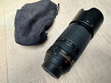 Nikon AF-S Nikkor 70-300 VR-lens 1:4.5-5.6/Bijna nieuw! beschikbaar voor biedingen