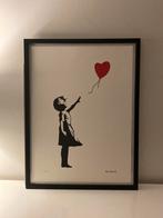 BANKSY: lithografie met de hand ingelijst en genummerd, Antiek en Kunst, Kunst | Litho's en Zeefdrukken, Ophalen of Verzenden