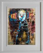 "De Goede Clown" Schilderij, Antiek en Kunst, Verzenden