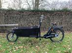 Bakfiets Cargobike premium mat zwart Ophalen in Hamme 9220, Huif, Zo goed als nieuw, 2 kinderen, Ophalen