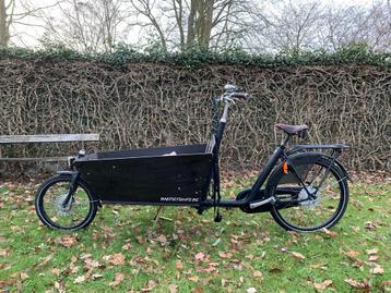 Bakfiets Cargobike premium mat zwart Ophalen in Hamme 9220 beschikbaar voor biedingen