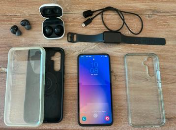 Samsung A54 5G 256 Go + Accessoires beschikbaar voor biedingen