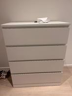 Meuble Malm IKEA, 3 ou 4 tiroirs, Enlèvement, Utilisé, 50 à 100 cm