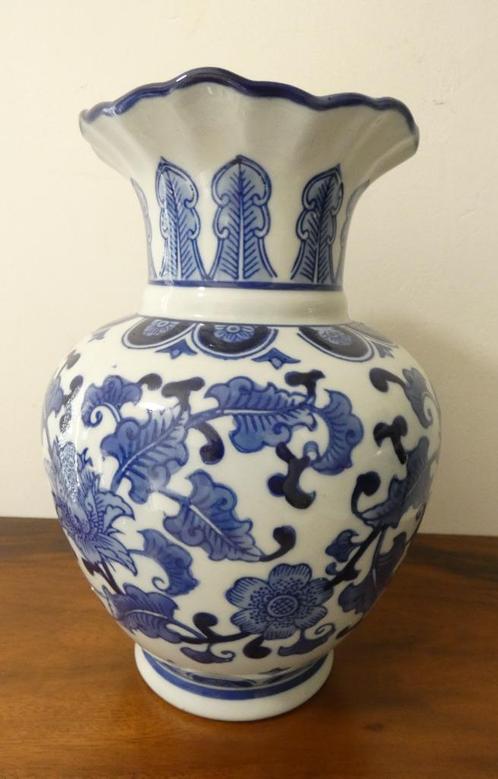 Chinese kraag vaas [1495], Antiquités & Art, Antiquités | Vases, Enlèvement ou Envoi