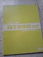 Suzuki GT250 X7 Service Manual (English), Motoren, Ophalen of Verzenden