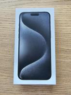 iPhone 15 Pro Max 256GB Black Titanium Nieuw FactuurGaranti, Telecommunicatie, Mobiele telefoons | Apple iPhone, Nieuw, 100 %