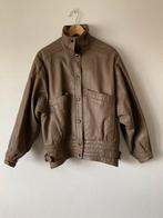 Vintage leder jas maat medium, Kleding | Dames, Ophalen of Verzenden, Zo goed als nieuw