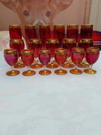 vintage glazen (17 stuks), Verzamelen, Glas en Drinkglazen, Ophalen of Verzenden, Zo goed als nieuw
