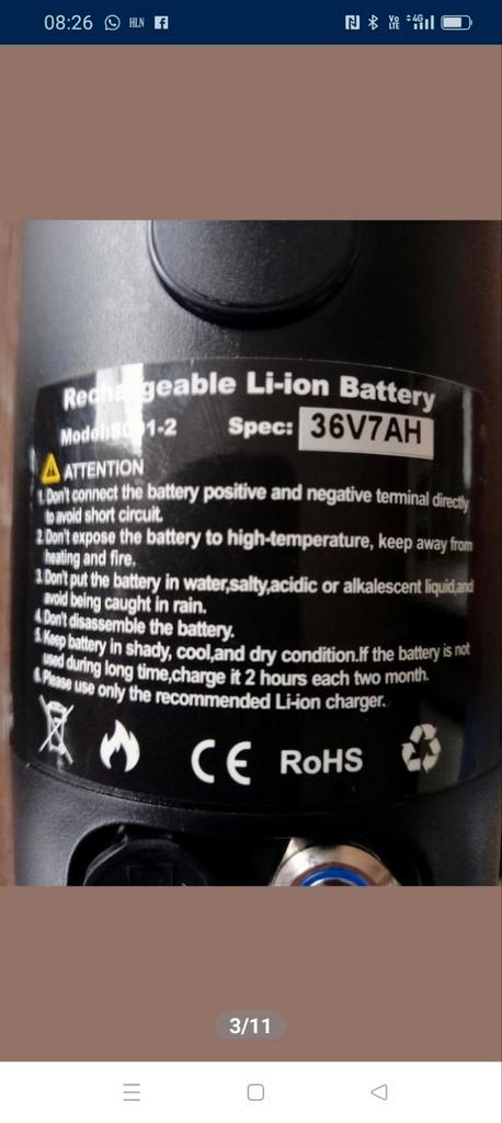 Batterij racefiets, Fietsen en Brommers, Fietsen | Racefietsen, Ophalen