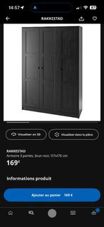 Garde robe, 100 à 150 cm, Utilisé, Avec espace de penderie, 50 à 75 cm