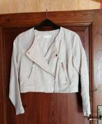 Kort beige jasje maat 42, Ophalen of Verzenden, Zo goed als nieuw, Maat 42/44 (L), Beige