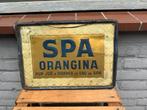 SPA ORANGINA reclamebord 1937, Verzamelen, Ophalen of Verzenden, Gebruikt, Reclamebord