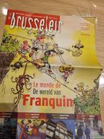 de Brusseleir 20 - 2006-10 DE : LE MONDE DE FRANQUIN, Collections, Comme neuf, Gaston ou Spirou, Image, Affiche ou Autocollant