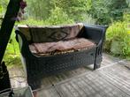 Oude antieke tuinbank, Tuin en Terras, Tuinbanken, Ophalen, Gebruikt, Hout