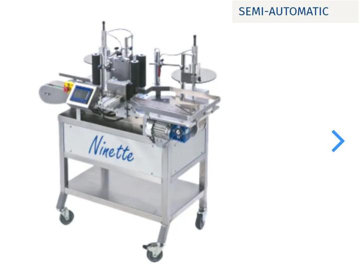 Etiketteermachine Ninette Auto Label, Zakelijke goederen, Horeca | Food, Overige typen, Ophalen