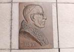 brons beeld DE CROOCK 1950 PAUS PIUS XII, Antiek en Kunst, Ophalen of Verzenden, Brons