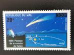 Mali 1992 - komeet Halley - ruimte - met opdruk **, Postzegels en Munten, Postzegels | Afrika, Ophalen of Verzenden, Overige landen