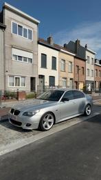 Bmw 520d e60 M pakket, Auto's, BMW, Automaat, Euro 5, Zwart, Leder