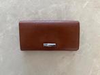Longchamp Roseau Continental Portefeuille - Cognac/Oranje, Autres marques, Cuir, Comme neuf, Brun