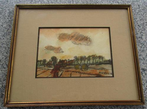 Alfons Vermeir,(  1905-1994.) zomerlandschap, Antiek en Kunst, Kunst | Schilderijen | Klassiek, Ophalen of Verzenden