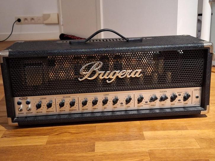 Tête d'ampli à lampe 120W Bugera 6262, Muziek en Instrumenten, Versterkers | Bas en Gitaar, Gebruikt, Gitaar, 100 watt of meer