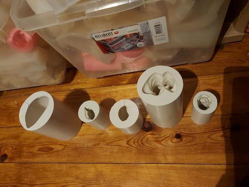 6 kaarsmallen Lyson, Huis en Inrichting, Woonaccessoires | Kandelaars en Kaarsen, Zo goed als nieuw, Kaars, Ophalen of Verzenden