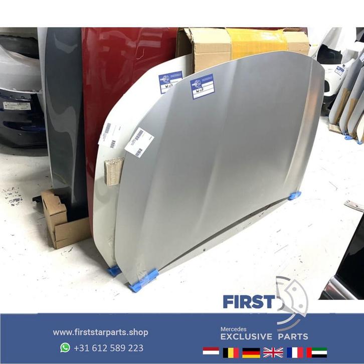 W117 C117 CLA MOTORKAP origineel Mercedes WIT GRIJS ZWART 20, Auto-onderdelen, Carrosserie, Motorkap, Mercedes-Benz, Voor, Gebruikt