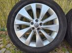 Originele opel velgen met zomerbanden 215/55/18, Auto-onderdelen, Ophalen, 18 inch, Banden en Velgen, Zomerbanden