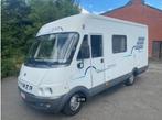 Hymer B 584 op AlKo-chassis, Caravans en Kamperen, Mobilhomes, Integraal, Fiat, Vloeistofverwarming, Treinzit