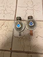 Gasfles ontspanners butane 2 stuks 15€, Tuin en Terras, Gasbarbecues, Ophalen