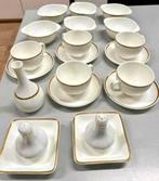 Wedgwood Insignia - Antiek Servies wit goud Hotelware white, Antiek en Kunst, Antiek | Servies los, Ophalen of Verzenden