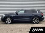 Volkswagen Touareg 3.0TDI V6 286PK 3x R-Line Leder interieur, Auto's, Automaat, Euro 6, Blauw, Leder
