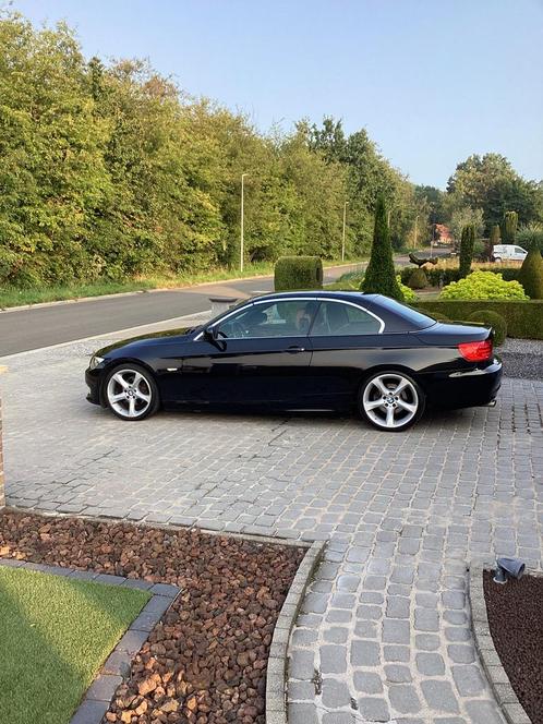 BMW 320i cabrio e93, Auto's, BMW, Particulier, 3 Reeks, Euro 5, Cabriolet, 2 deurs, Handgeschakeld, Zwart, Bruin, Leder, Ophalen