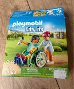 Patiënt in rolstoel Playmobil, Kinderen en Baby's, Speelgoed | Playmobil, Ophalen, Zo goed als nieuw
