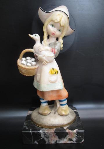 Fille hollandaise avec œufs et canard (série Fontanini), Enlèvement ou Envoi