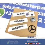 W177 V177 A45S AMG LOGO SET A 45 S ZWART EMBLEMEN SET Merced, Gebruikt, -, Ophalen of Verzenden, -