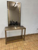 metalen tafeltje met bijhorende spiegel, Huis en Inrichting, Ophalen