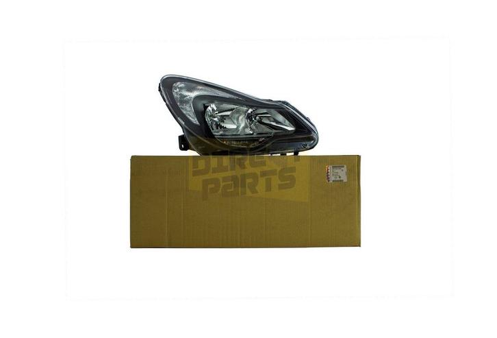Opel Corsa D Koplamp Links zwart Origineel! 95510689, Auto-onderdelen, Verlichting, Opel, Nieuw, Verzenden