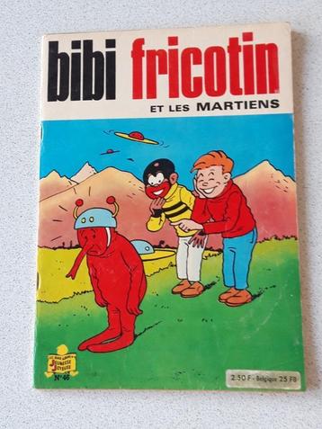 Bande dessinée Bibi Fricotin et les martiens