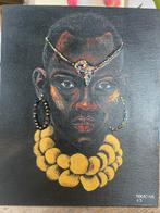 Keniaans schilderij gemaakt door Jane Nkatha, Enlèvement ou Envoi