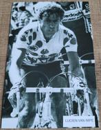 Wielrenner Lucien Van Impe: oude fotoprent, Verzamelen, Ophalen of Verzenden, Gebruikt, Poster, Plaatje of Sticker