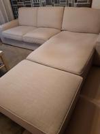 Zetel Kivik met chaise longue + voetenbank., Ophalen, 250 tot 300 cm, Gebruikt, Vierpersoons of meer