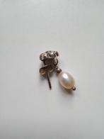 Lot zilveren oorbellen, Gebruikt, Ophalen of Verzenden, Met edelsteen, Zilver