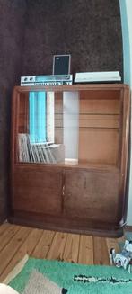 Art deco buffet kast met glazen deur, Ophalen, Gebruikt
