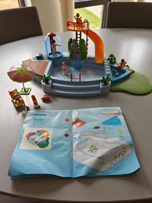 Playmobil Openluchtzwembad Met Glijbaan - 4858, Kinderen en Baby's, Speelgoed | Playmobil, Gebruikt, Ophalen
