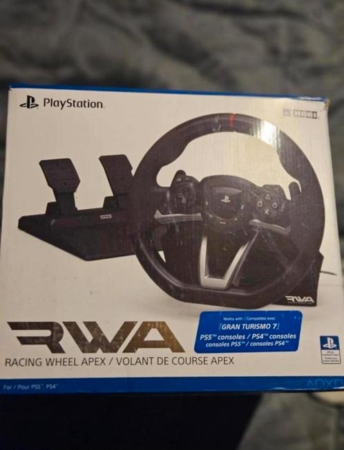 Racing Wheel APEX, Games en Spelcomputers, Spelcomputers | Sony Consoles | Accessoires, Zo goed als nieuw, PlayStation 4, PlayStation 5